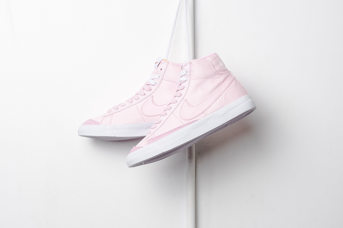 nikesportswear粉色,nikeblazermid77蛇纹