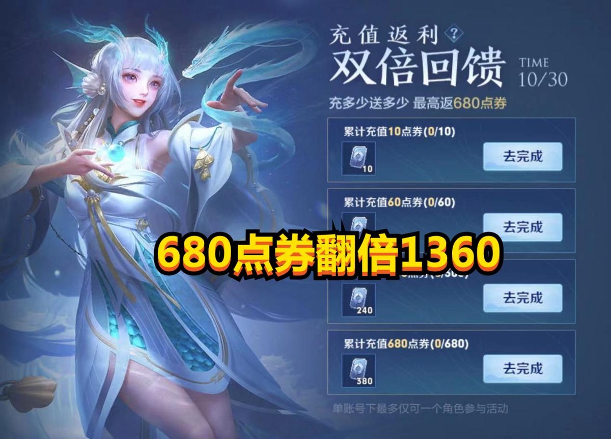 周年庆限时点券领取,周年庆福利及更新版本补偿礼包