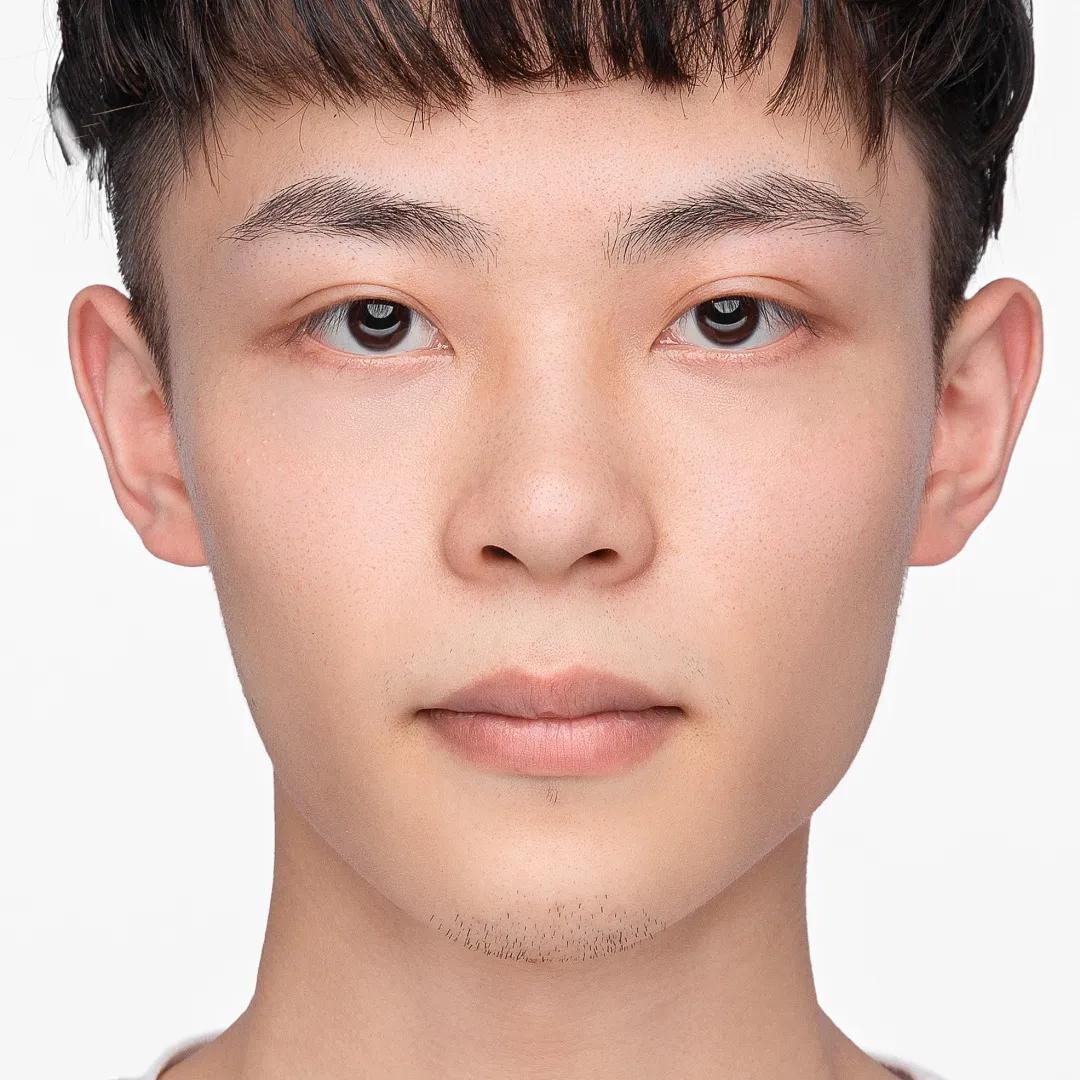 最美复古证件照,最美证件照光影过渡