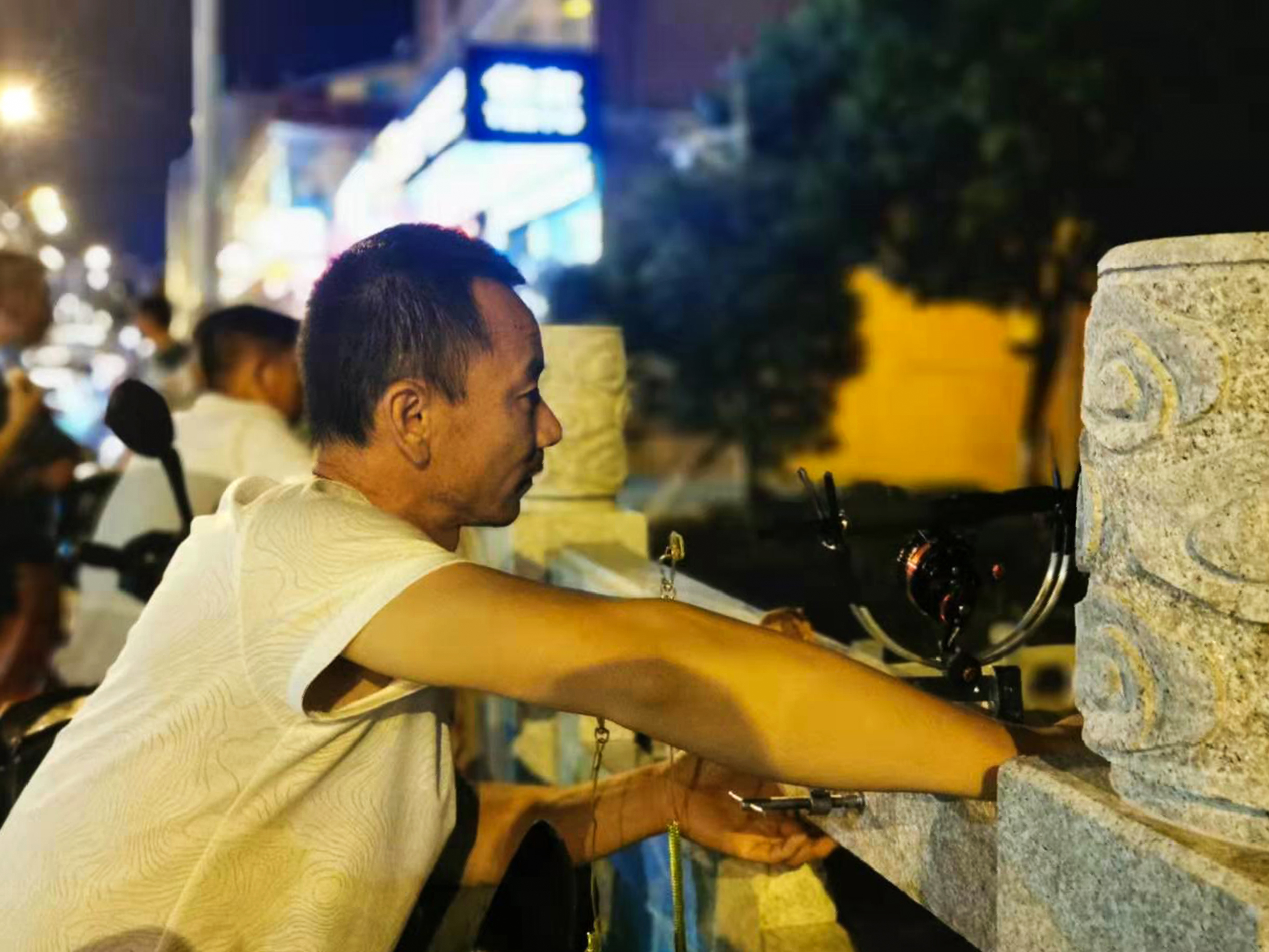 海安人钓鱼,海安钓鱼人