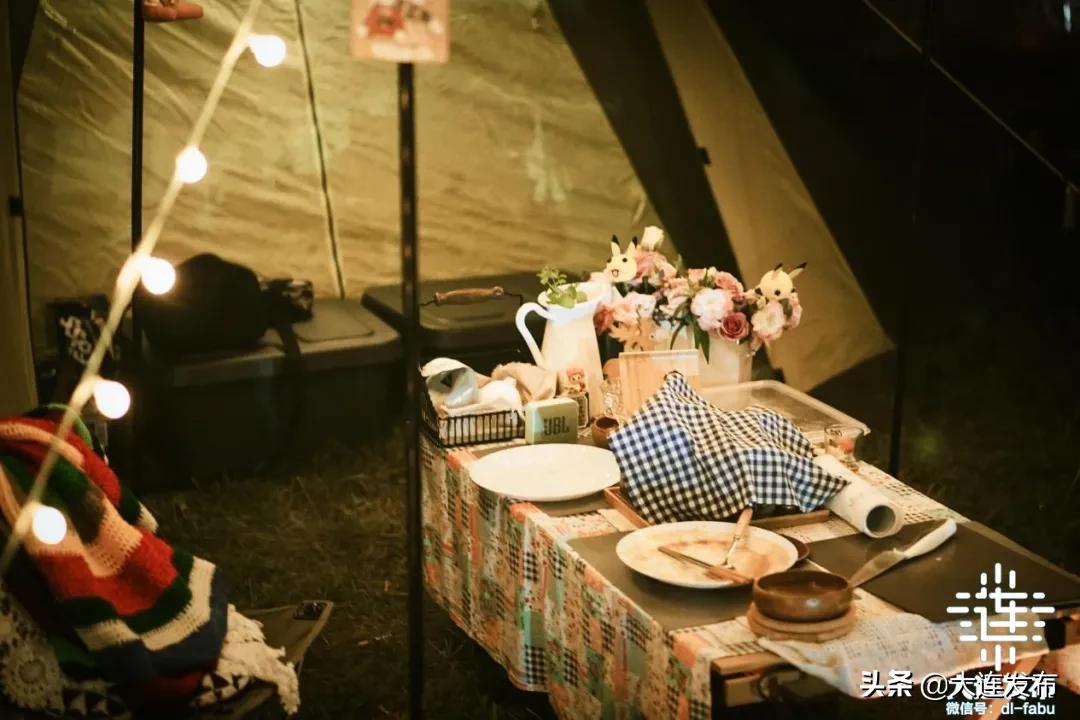 大连最美赏槐露营地,槐之乡露营地