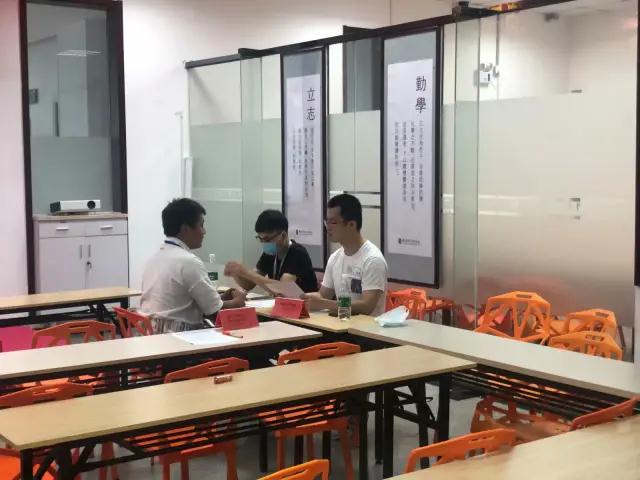 JX1910班企业评审会现场，圆满成功结束