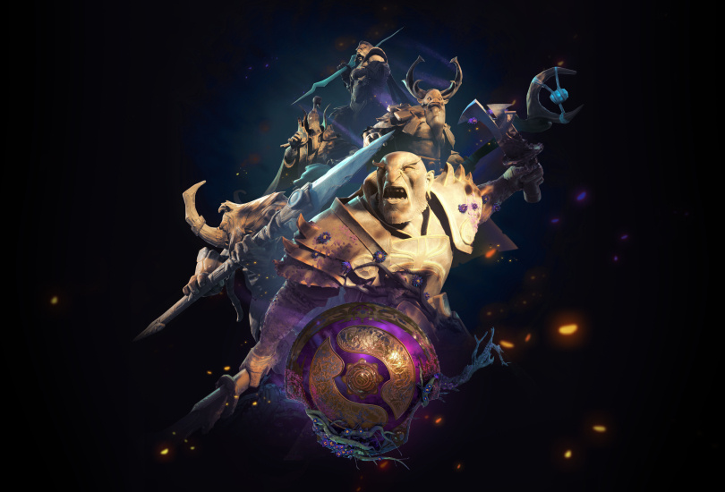 DOTA2：Ti8冠军雕像出炉，造型奇特，这个火猫为什么这么大