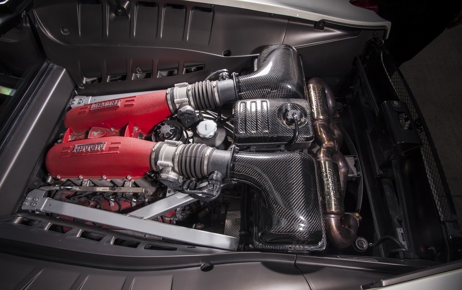 法拉利f430改碳纤维,novitec套件法拉利