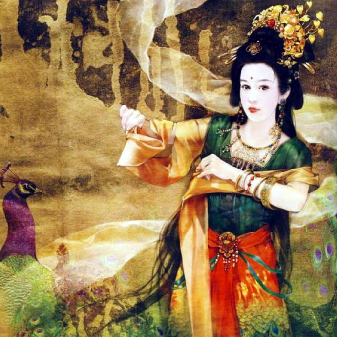 「汉装潋滟」德珍彩绘古典美人