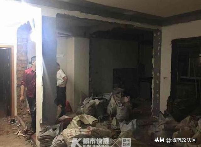 装修砸承重墙事件,拆迁5面承重墙吓跑整栋邻居