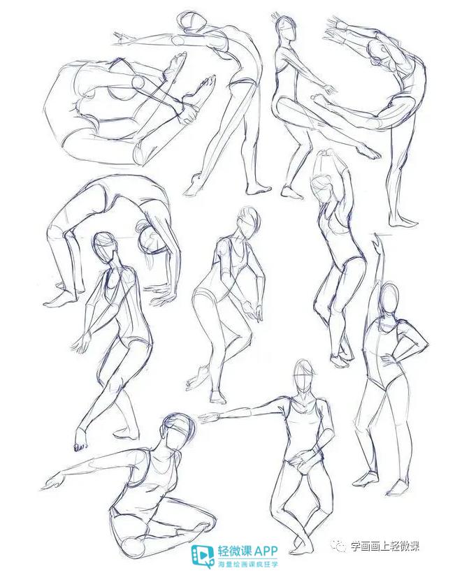 procreate动漫人物绘画过程,posestudio动漫人物模型制作软件