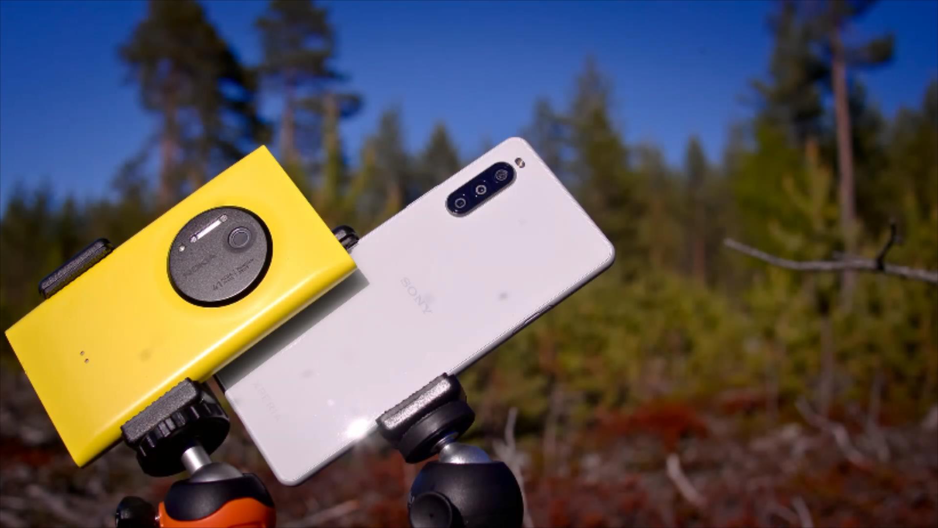 索尼xperia10iii拍照对比苹果12,诺基亚1020拍照对比iphone12promax