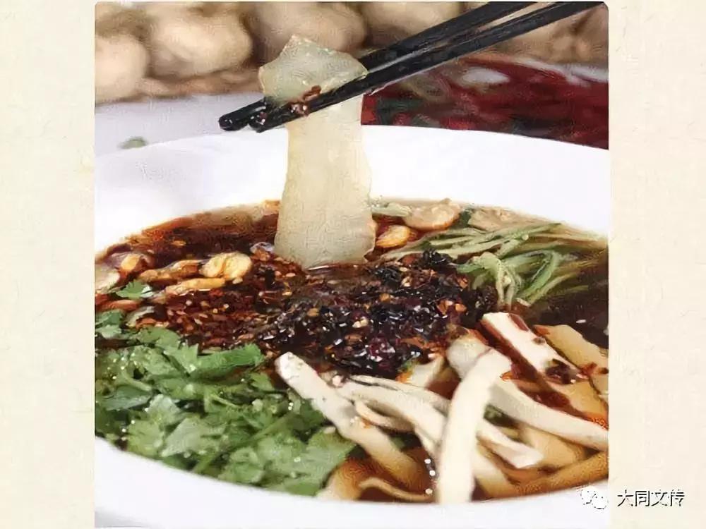 大同仿古街浑源凉粉,大同浑源凉粉的来历