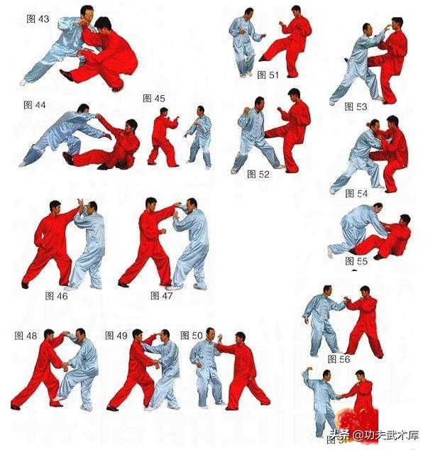 传统武术摆拳的打法,武术套路推拿方法