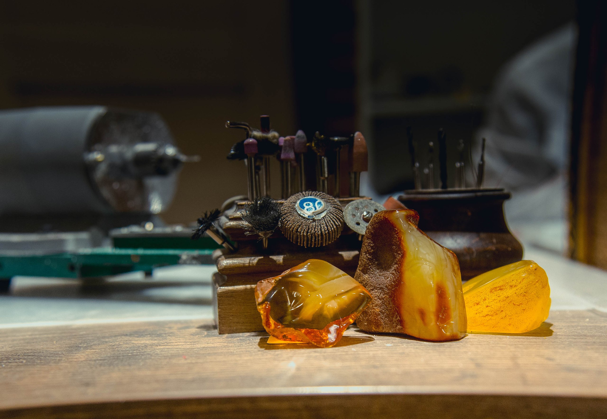 去圣彼得堡唯一的琥珀工厂打卡