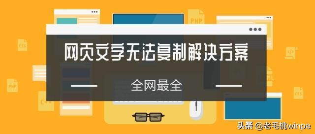 网页不让免费复制文字怎么办,禁止复制的文字如何复制
