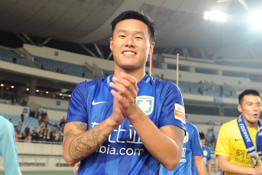 中超江苏苏宁队主要球员工资排行榜，本土球员与外援差距大