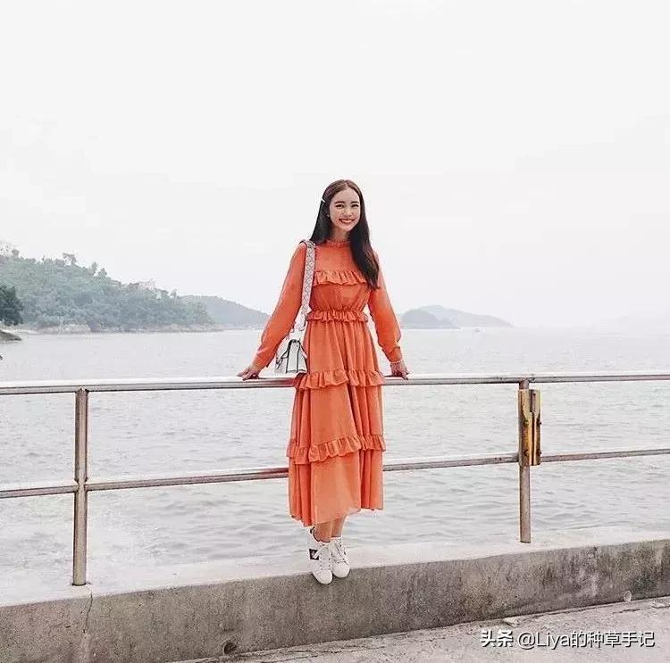 今年爆火的脏橘色,2019超in脏橘色千万别穿会上瘾