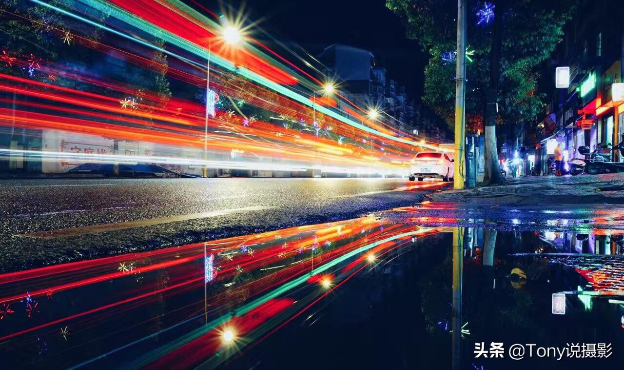 车流拍摄技巧图解,如何拍车流好看