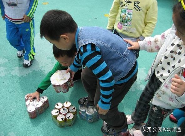 制作幼儿户外体育器械玩教具,幼儿园自制户外体育器械小推轮