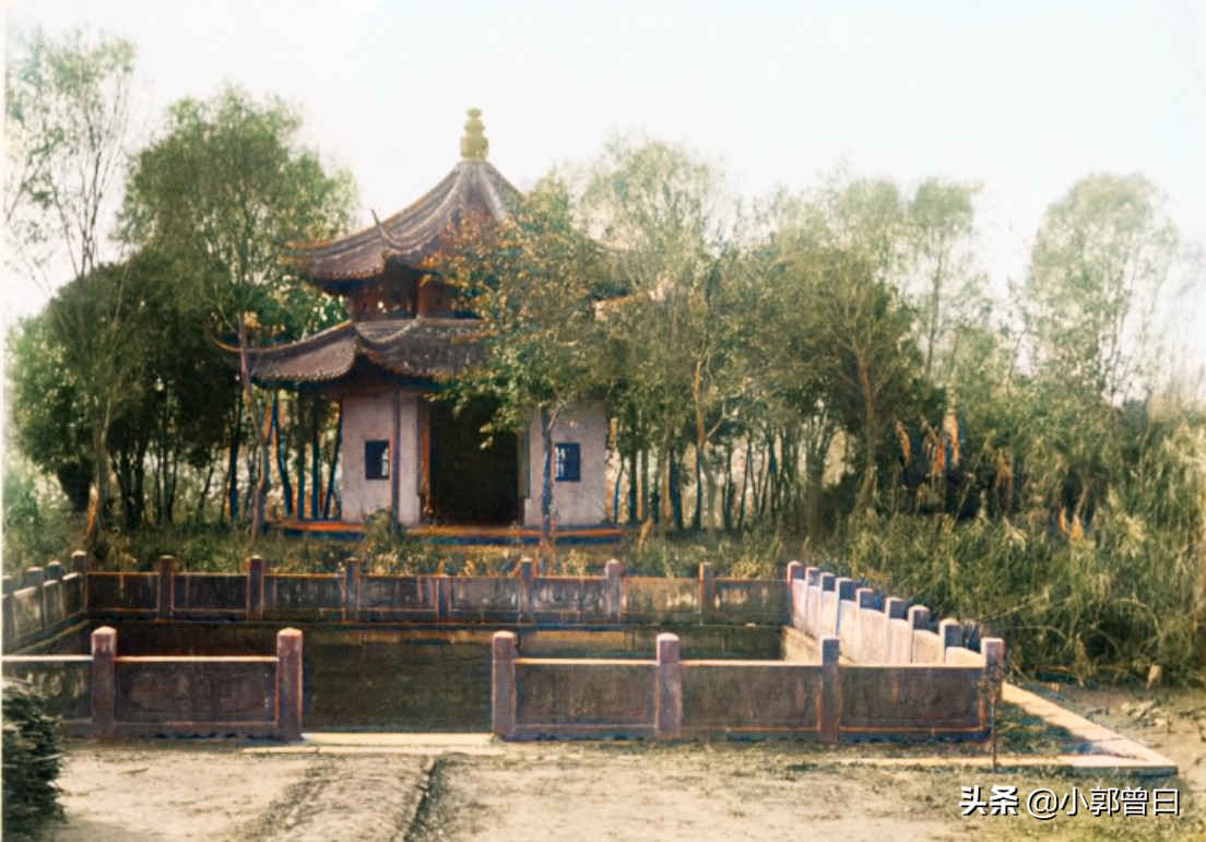 镇江北固山甘露寺半截宋代铁塔,镇江甘露寺以前照片