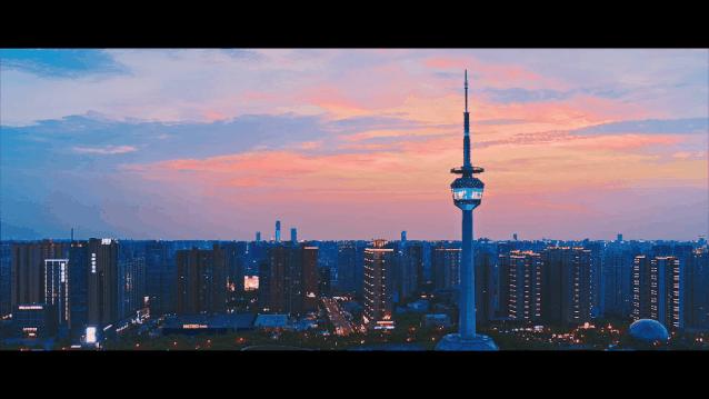 换个角度看西安，航拍建筑太震动