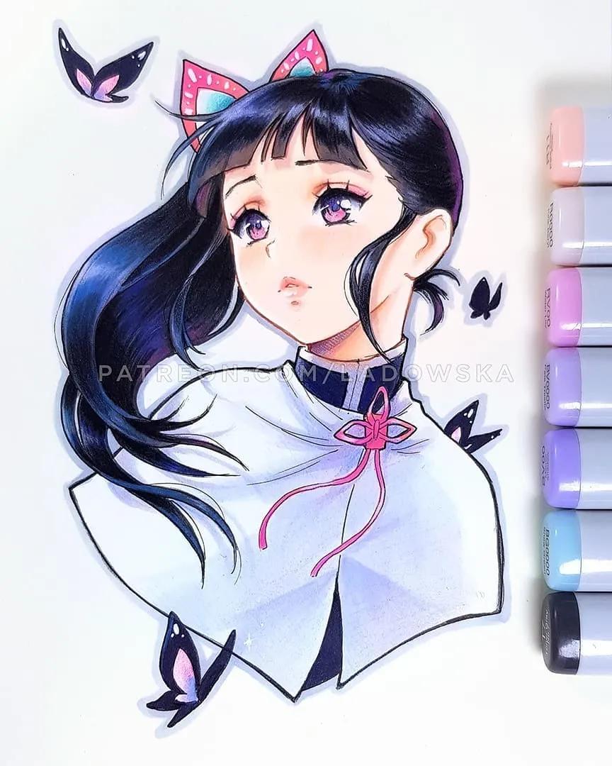 软萌可爱的动漫美少女怎么画,画可爱的动漫美少女特别简单