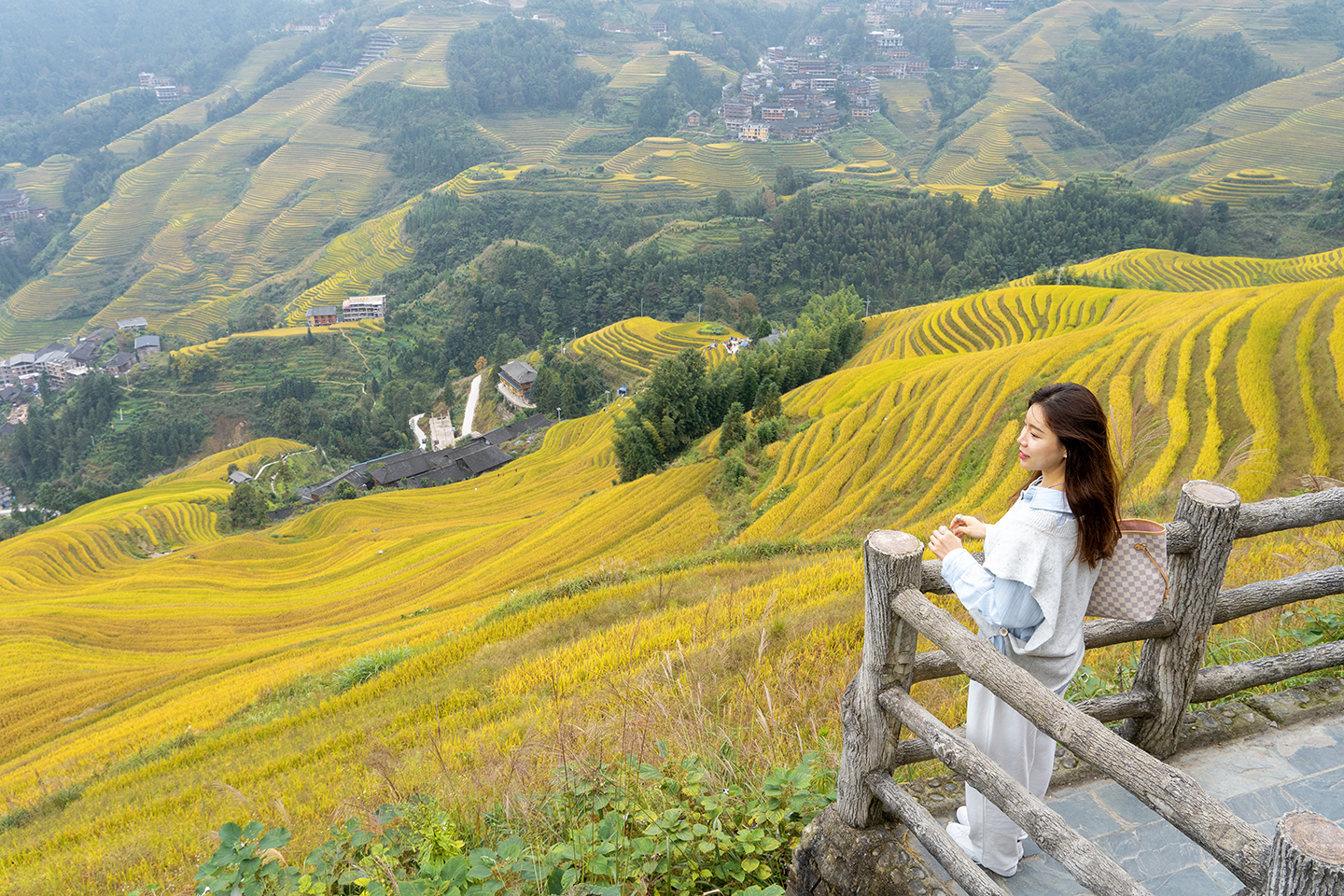 世界奇观龙脊梯田视频,世界梯田之冠桂林龙脊梯田