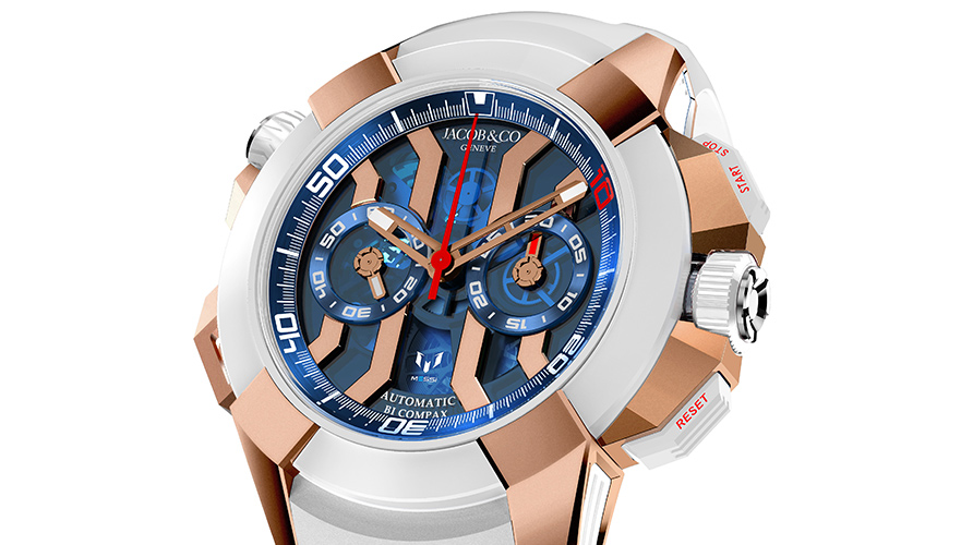 jacob腕表,杰克宝玫瑰金黑水晶腕表