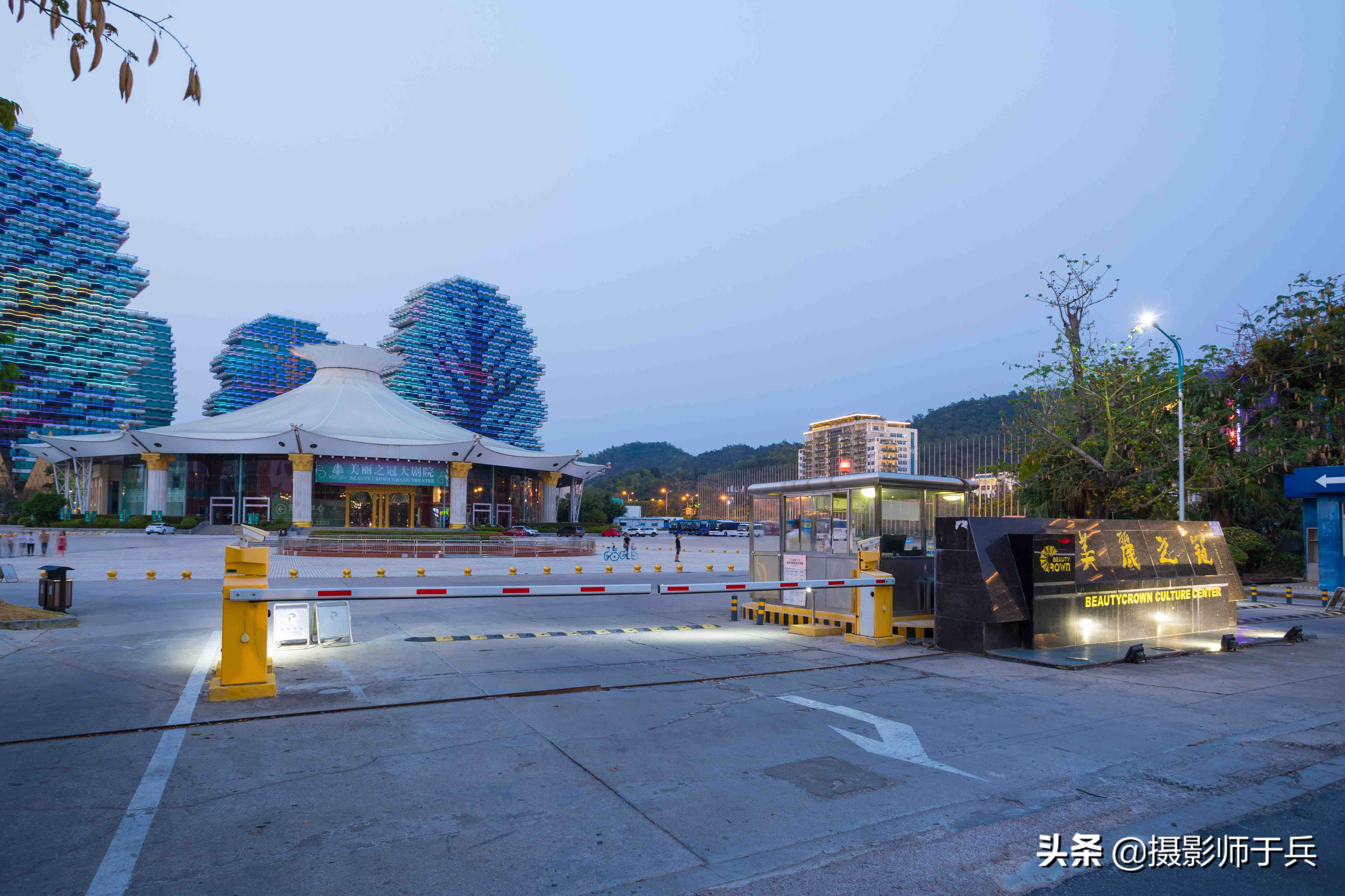 三亚美丽之冠哪栋最好,三亚地标性建筑美丽之冠大松树
