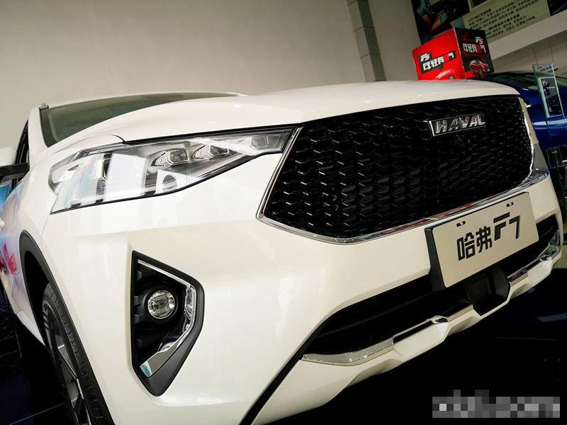 哈弗f7x的颜值科技性能,哈弗f7静态体验