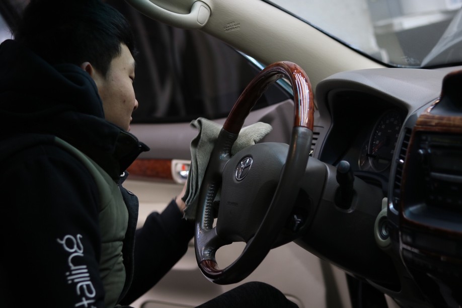 怪兽修车：修复一辆09款中东版丰田霸道，最终旧车变新车