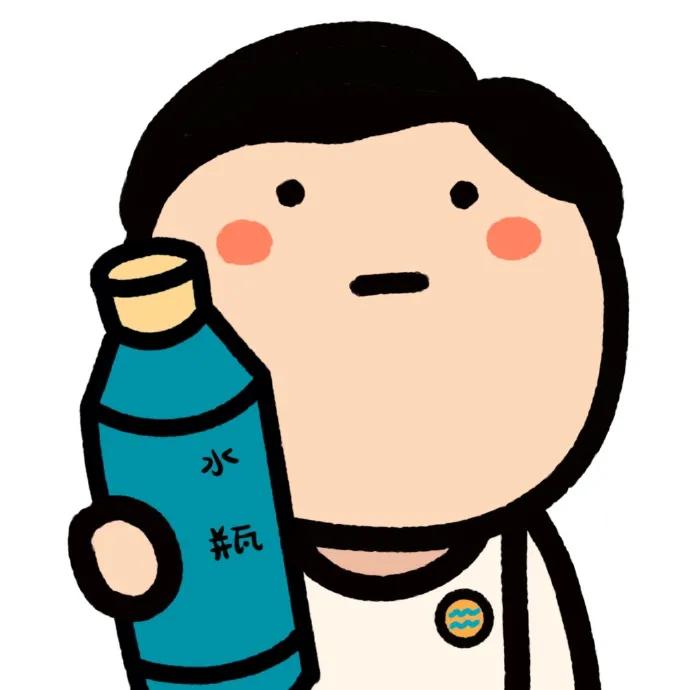 六种脸型头像插画,好看头像线描简单
