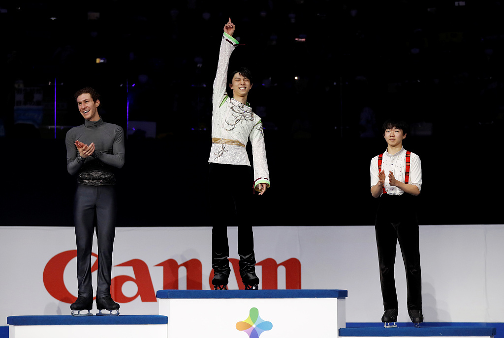 15年中国赛羽生结弦得冠了吗,四大洲赛羽生结弦破世界纪录