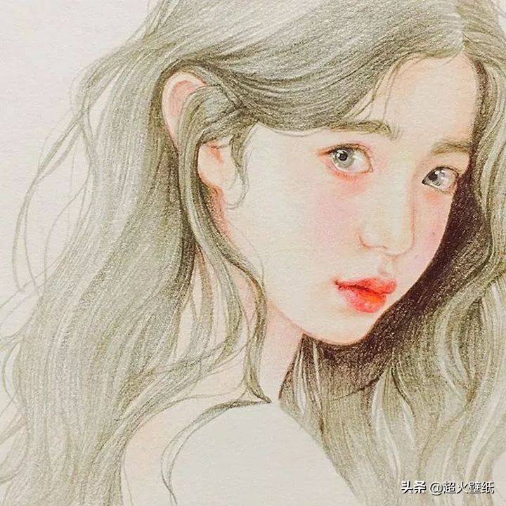 韩国高颜值小姐姐学了6年的绘画，却治愈了全网18万粉丝