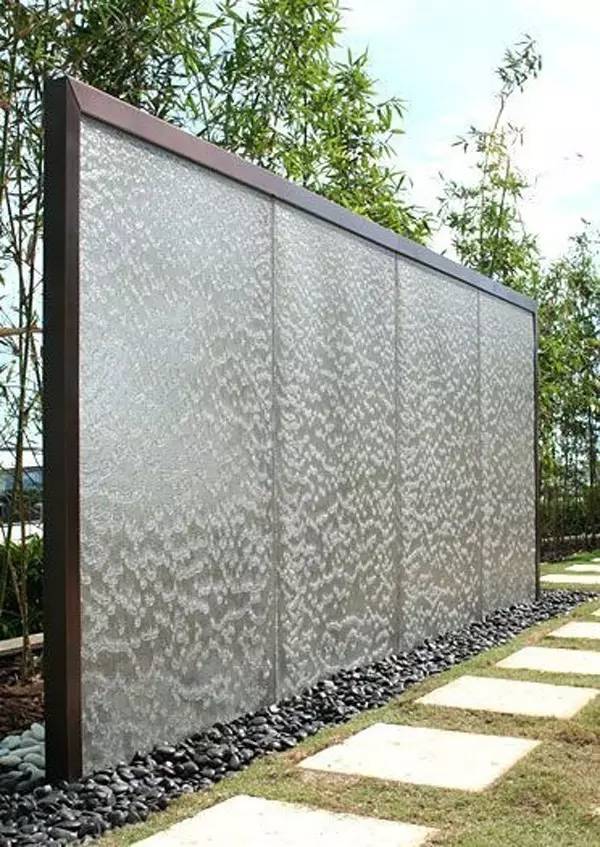 景观设计水景材料,室内水帘景观设计效果图