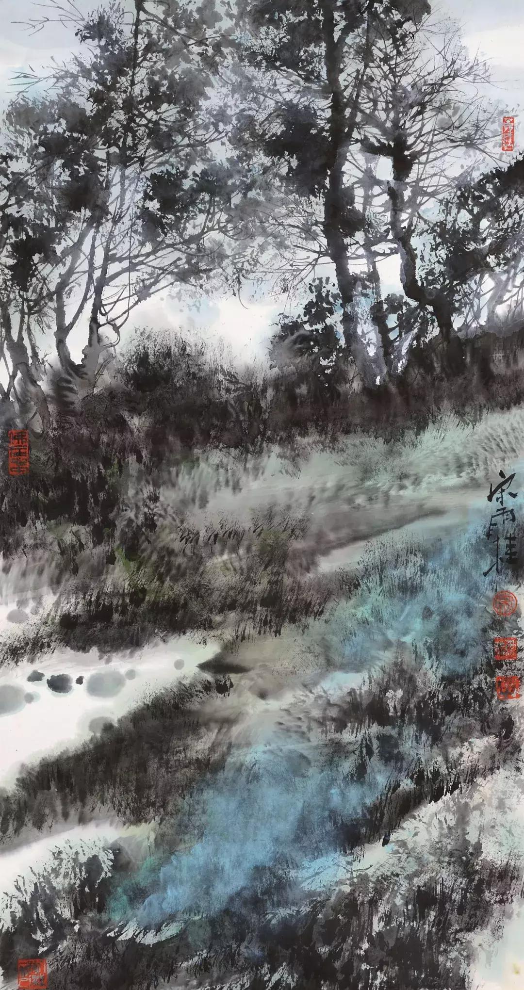 画家宋雨桂作品欣赏,宋雨桂100幅作品