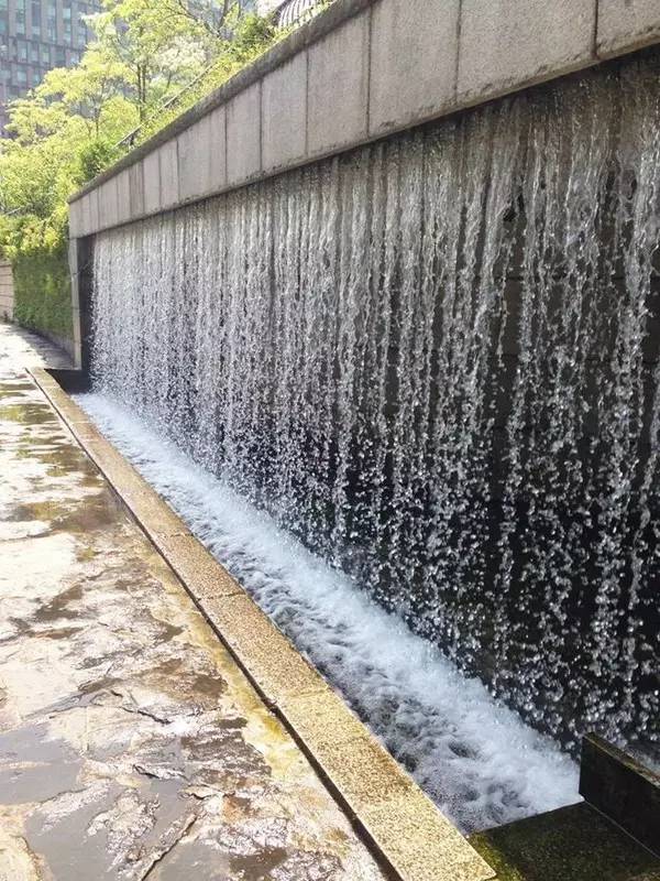 景观设计水景材料,室内水帘景观设计效果图