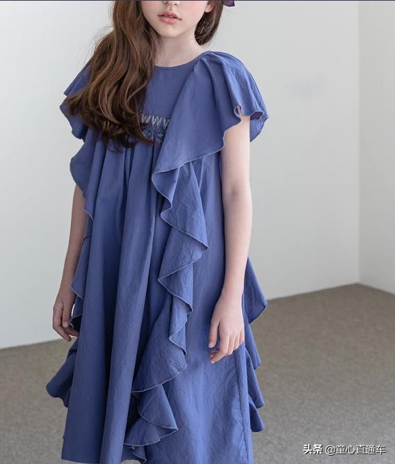 韩国童装中大童女,中大童9-15岁韩国裙子