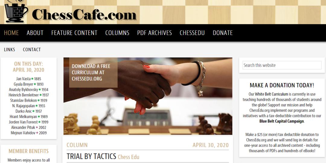 国际象棋界常用的那些网站