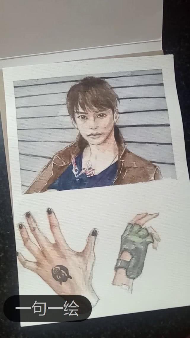 练习记录，新的一本水彩本画完了，照比三年前进步不少欸