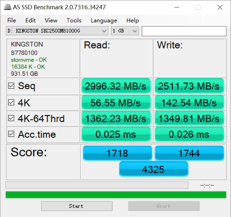 金士顿固态nv1跟kc2500哪个系列好,金士顿kc2500固态500g硬盘开箱