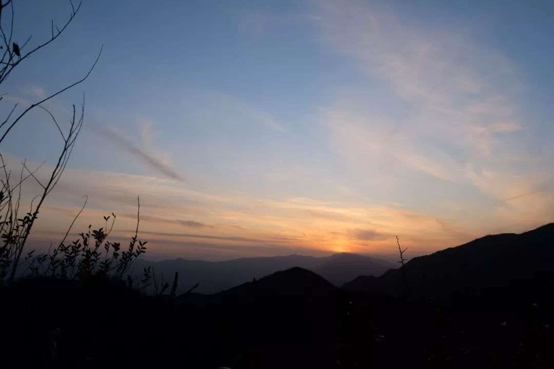 遇见香炉峰日落，2019抓住秋天的尾巴