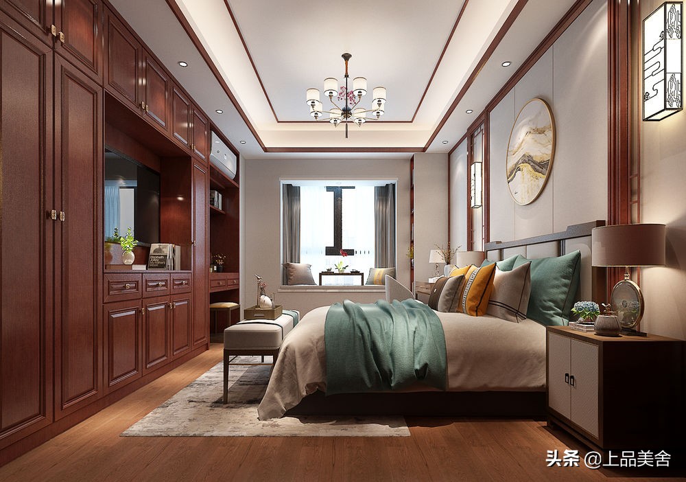 老公不顾老婆反对坚持装中式风，完工效果太震动，被老婆拿出来晒