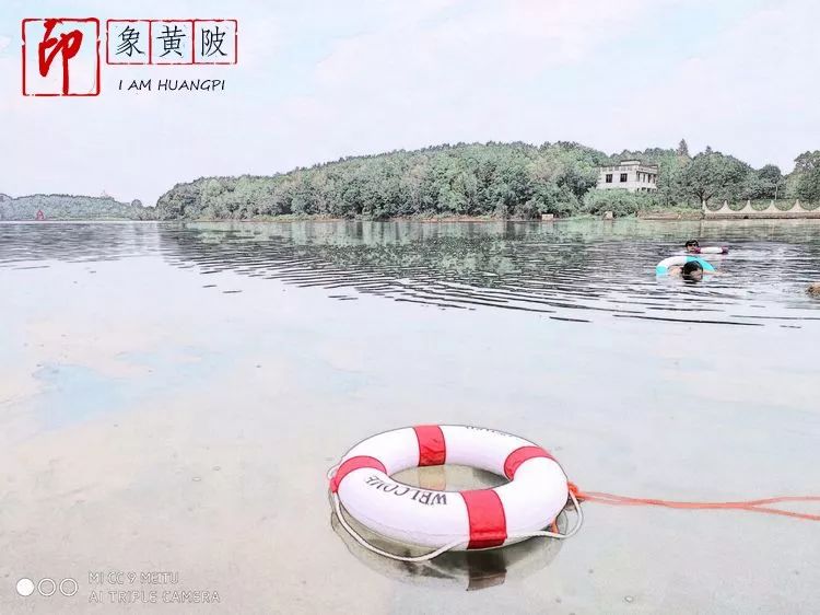 秋湖游泳,武汉木兰湖游泳
