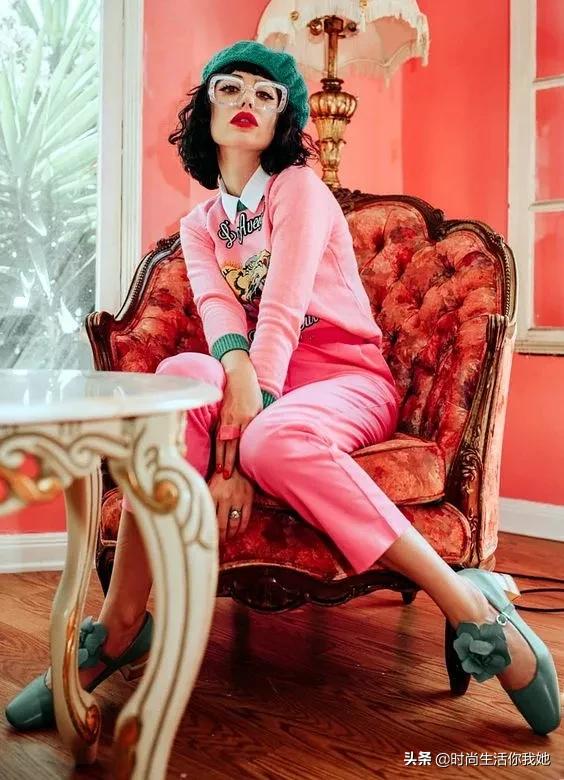 如果新年不穿红，那就试试粉