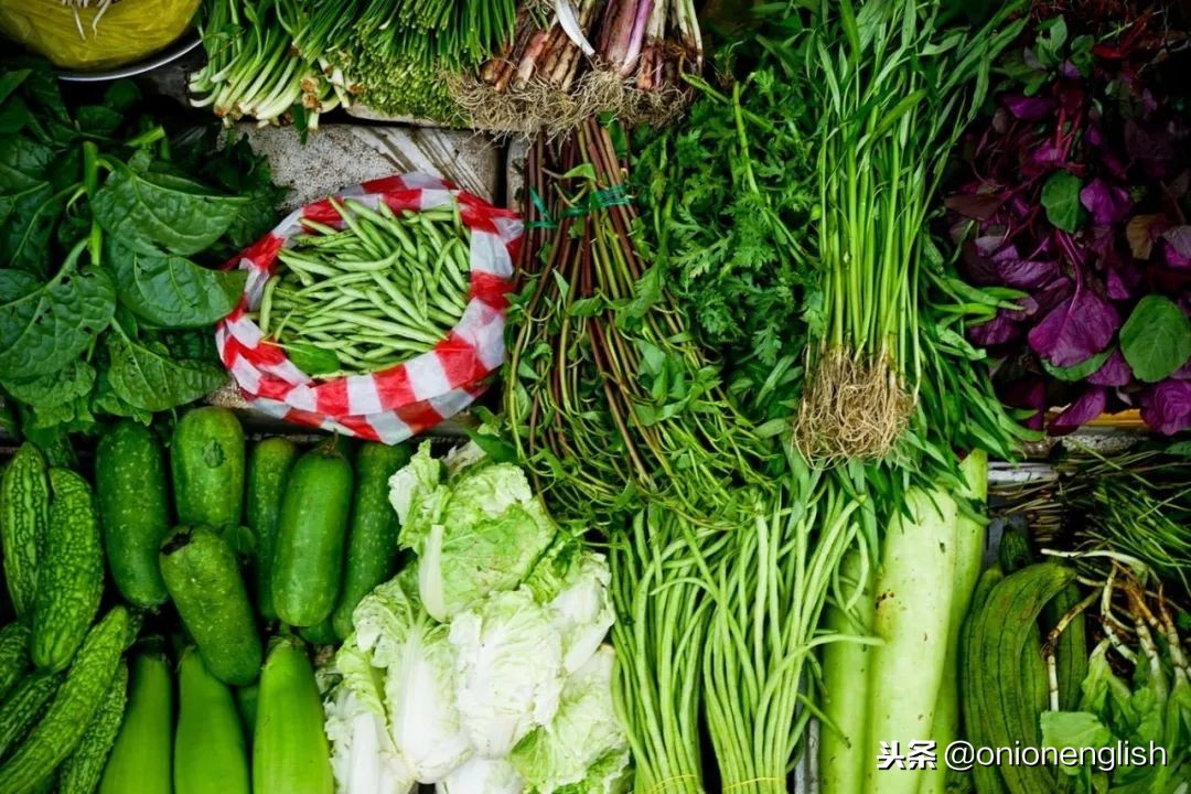 各类蔬菜英文词汇大全——洋葱词汇特辑
