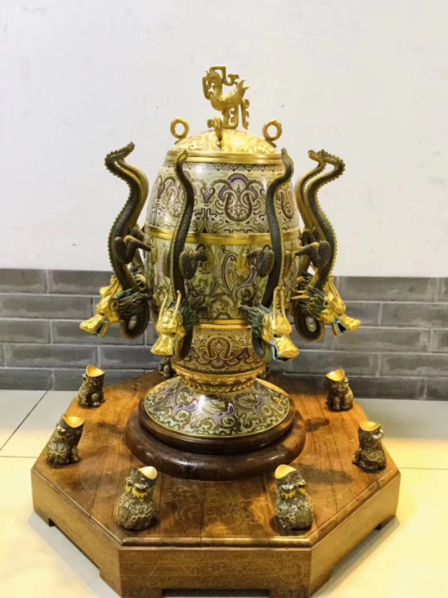 景泰蓝独步皇宫108道工序冠绝天下,故宫元明清景泰蓝