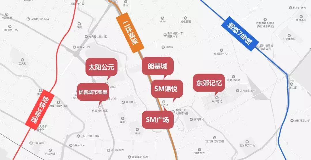 建设路太阳公元三期商业,太阳公元成都建设路