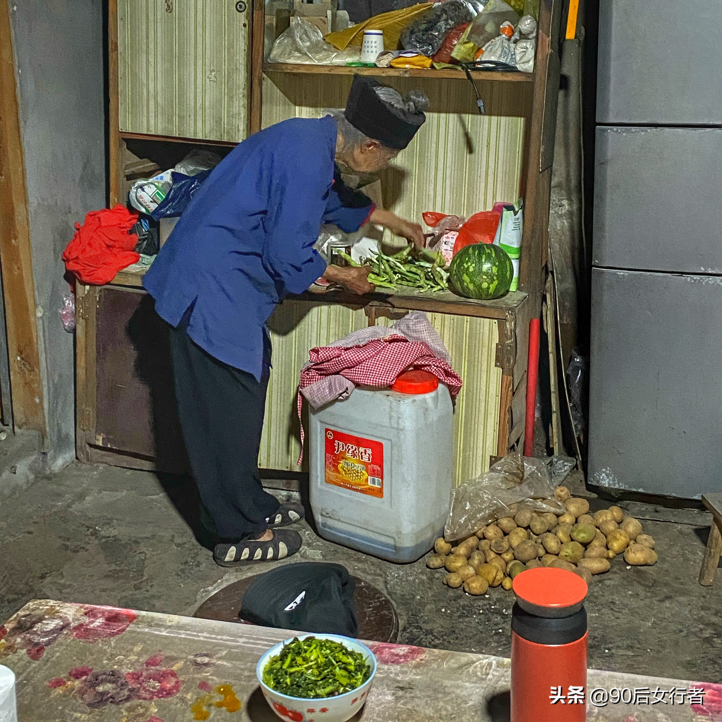 永兴宫道长,老道长独居道观