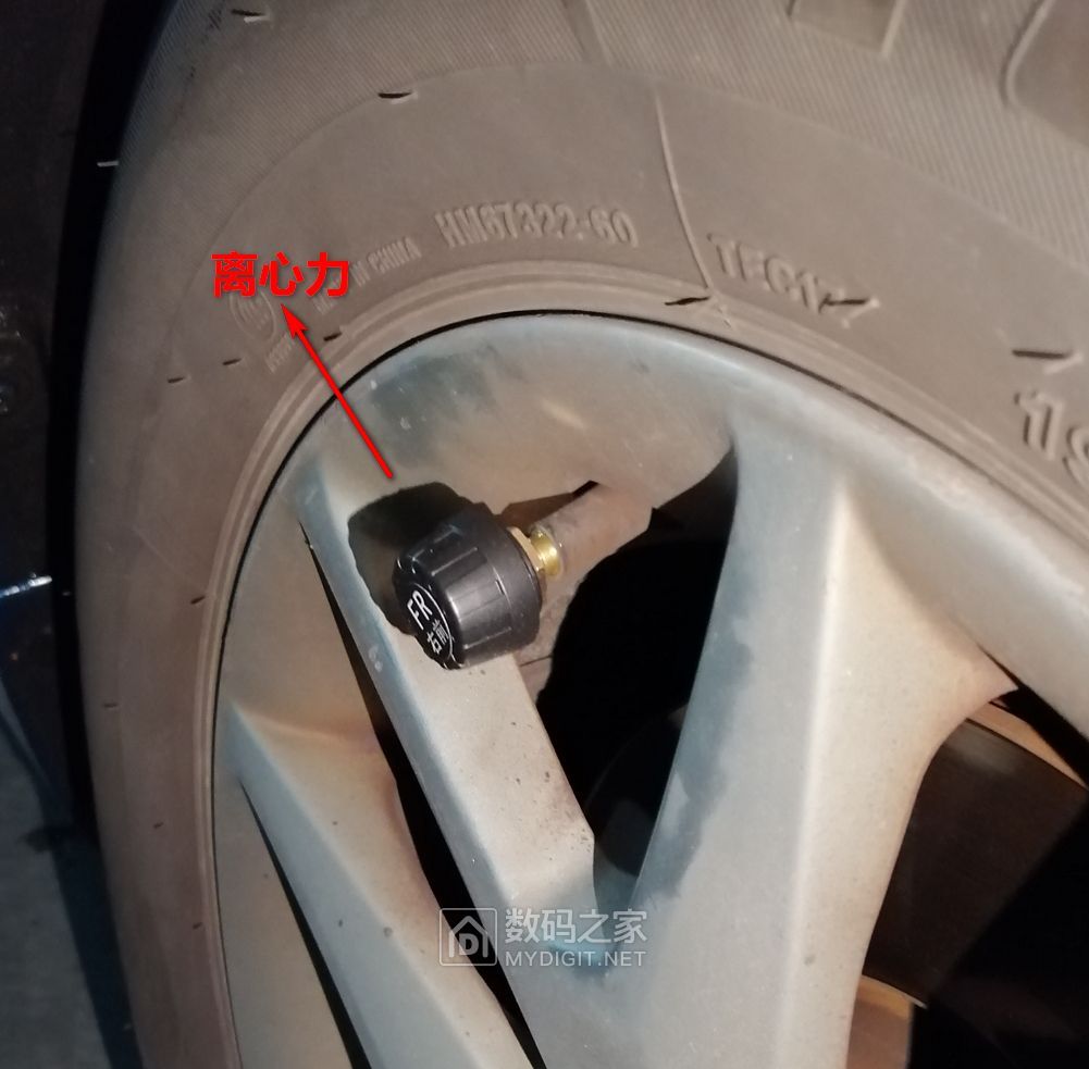 太阳能胎压监测器拆机,太阳能两用进口胎压监测器