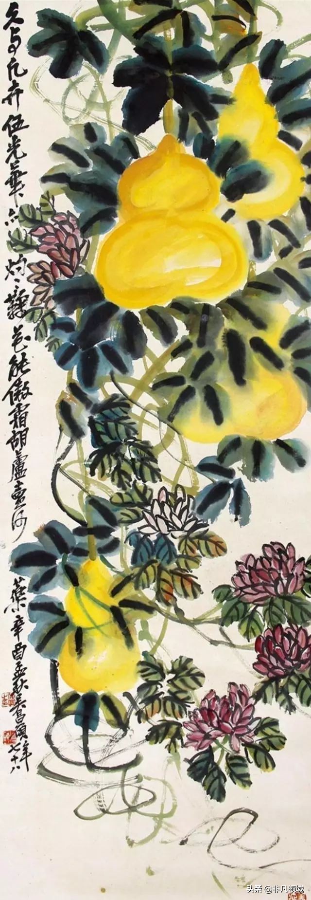 100幅葫芦玉雕图,名家画葫芦100幅