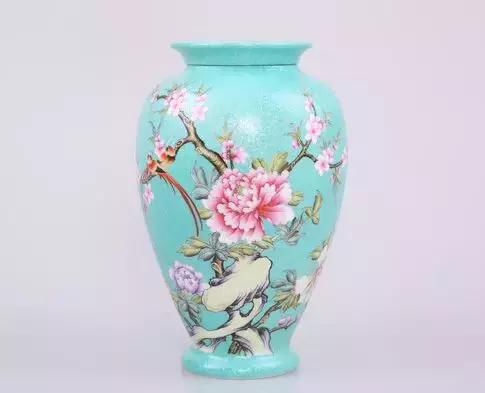 清颜粉彩瓷,粉彩扒花制作