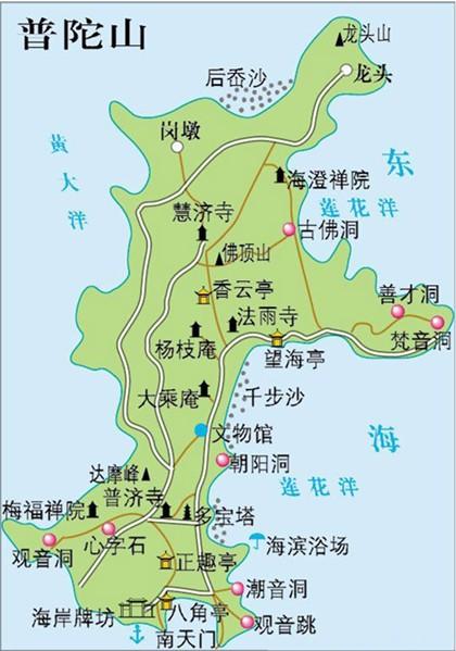 探寻古建筑视频,普陀山梵音古洞建筑风格